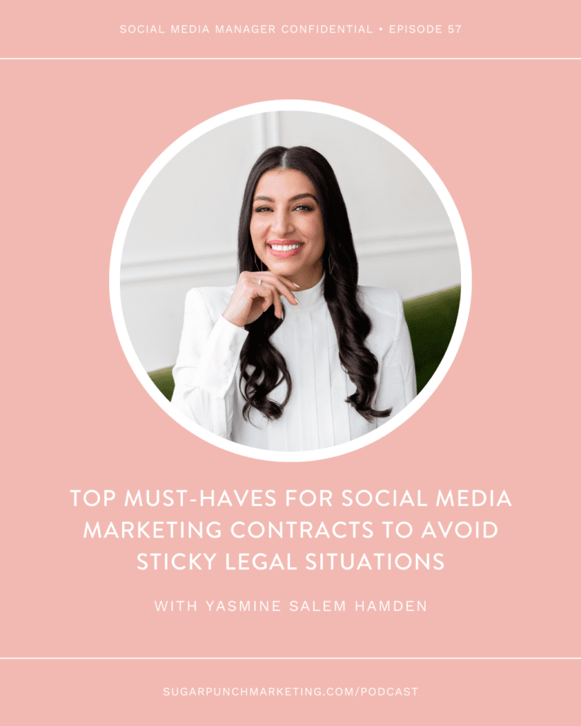 Yasmine Salem Hamden on: TOP Must-Haves for Social Media Marketing Contracts To Avoid Sticky Legal Situations
